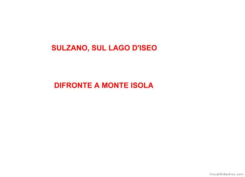 SULZANO